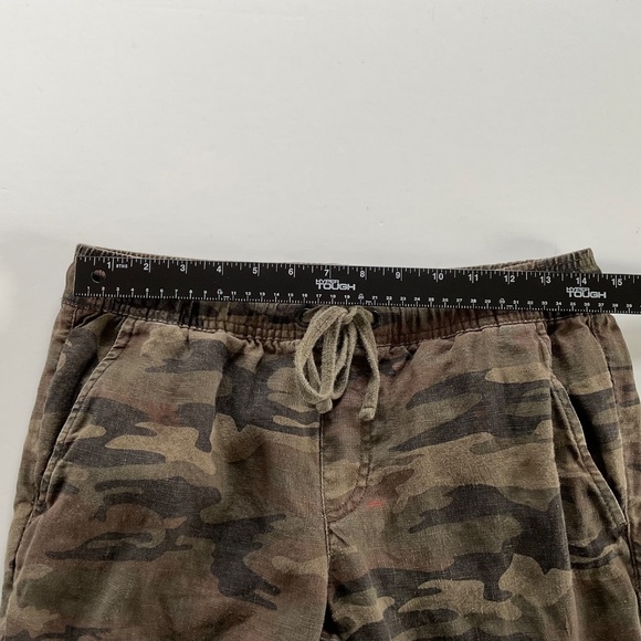 Sanctuary x Anthropologie Camo Cargo Joggers Sz S Utility Streetwear Travel Flaw - Picture 5 of 11